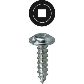 L.H.Dottie® K-Lath Metal Piercing Screw Square/Wafer #10 x 1-1/4"" Tuff 300 Pack