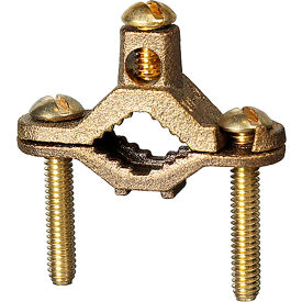 L.H.Dottie® Bare Ground Clamp w/ Brass Screw Bronze 1/2""-1 25 Pack