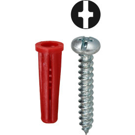 L.H.Dottie® Conical Anchor Kit w/ Combo Pan Head Screw #6 201 Pieces