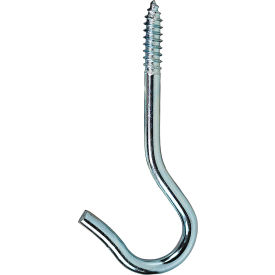 L.H.Dottie® Screw Hook Carbon Steel #6 100  Pack