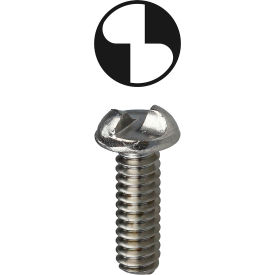 L.H.Dottie® Machine Screw One Way Drive Round Head #10-24 x 1/2"" 100  Pack