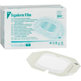 3M 1620EA 3M™ Tegaderm™ Transparent Film Dressing First Aid Style, 2-3/8"L x 2-3/4"W, 600 Pcs image.
