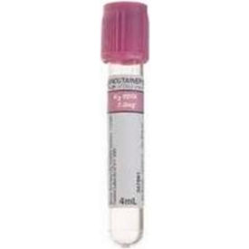 Becton, Dickinson And Company 367861EA BD Vacutainer® Venous Blood Collection Tube 7, 1/2"W x 2-15/16"H image.