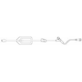 B. BRAUN 473995CS B. Braun Micron Filtered Extension Set 1 w/ 1 Needle Free Injection Site, 5.1 ml Priming Vol., 16"L image.