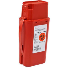 Covidien SharpSafety Transportable Sharps Container, Red, 1 Quart, 1 Each