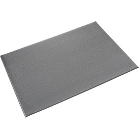 Crown Matting Technologies Comfort-King Clean Room Mat 3/8" Thick 3W x 5L Gray 