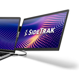 Luxor SideTrak® Swivel Pro HD 13-5/16" Attachable Portable Monitor Black 