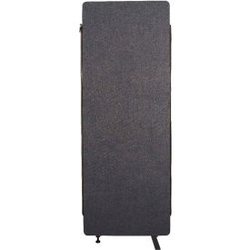 Luxor Corp RCLM2466ZSG Luxor RECLAIM Acoustic Room Dividers - Expansion Panel - Slate Gray image.