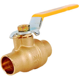 Legend Valve® T-1002NL Full Port Ball Valve No Lead Forged Brass 3/4"" Sweat