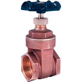 Legend Valve® T-408NL Non-Rising Stem Gate Valve No Lead Brass 4"" Threaded