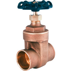 Legend Valve® S-408NL Non-Rising Stem Gate Valve No Lead Brass 1"" Sweat