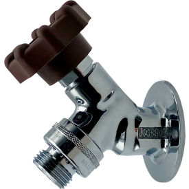 Legend Valve® T-549CP Brass Commercial 1/4 Turn Sillcock Valve with Vacuum Breaker 1/2"" FNPT