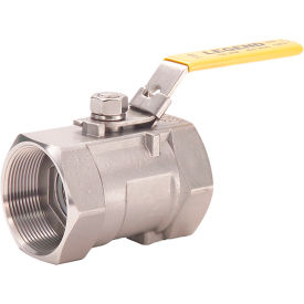 Legend Valve® T-710 1-Piece Conventional Port Ball Valve Stainless Steel 1"" Threaded