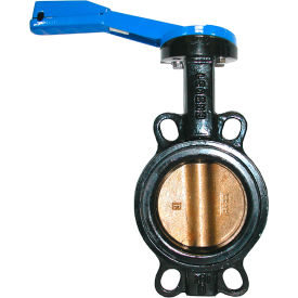 Legend Valve® T-337AB Butterfly Valve with BUNA Seals & 10 Position Handle 5"" Wafer