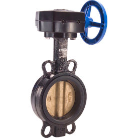Legend Valve® T-337AB-G Butterfly Valve with BUNA Seals & Gear Operator 5"" Wafer