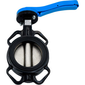 Legend Valve® T-337DI Butterfly Valve with BUNA Seals & 10 Position Handle 3"" Wafer