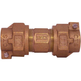 LEGEND VALVE & FITTING INC 313-215NL Legend Valve® 1" T-4301NL No Lead Bronze Pack Joint (CTS) x Pack Joint (CTS) Union - 313-215NL image.