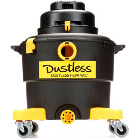 Ductless Technologies D1606 Dustless Technologies HEPA Wet/Dry Vacuum, 16 Gallon Cap.  image.