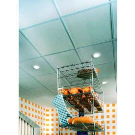 Sheetrock Ceiling Panels, Gypsum Panel, White, 24" x 24" view 2