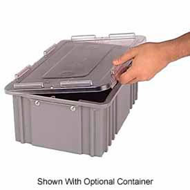 Lewis Bins CNDC2020  Clear LEWISBins Heavy Duty Snap-On Cover 2000 Series CNDC2020, Clear image.