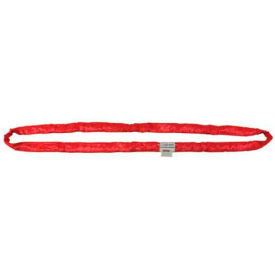 Liftex Coporation ENR5X10D Liftex® RoundUp™ 1-1/2"W 10L Endless Poly Roundsling, Red image.