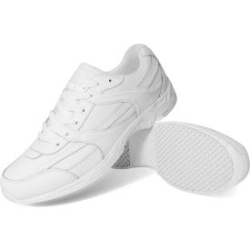 Genuine Grip Men's Athletic Sneakers, Size 10M, White