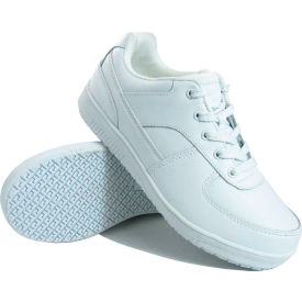 Genuine Grip Men's Sport Classic Sneakers, Size 9.5W, White Genuine Grip Men's Sport Classic Sneakers, Size 9.5W, White