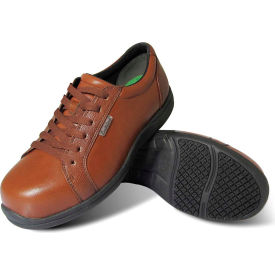 Endrina by Genuine Grip Women's Selena Comp Toe Casual Shoes, Size 8.5, Caramel Endrina by Genuine Grip Women's Selena Comp Toe Casual Shoes, Size 8.5, Caramel