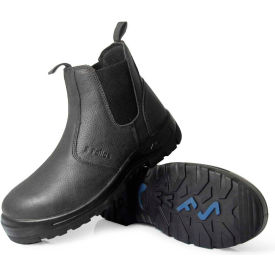 LFC, LLC 6040-8.5M Genuine Grip® S Fellas® Mens Hercules Composite Toe Twin-Gore Boots, Size 8.5M, Black image.