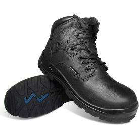 Genuine Grip S Fellas Men's Poseidon Comp Toe Waterproof Boots Size 11.5W, Black