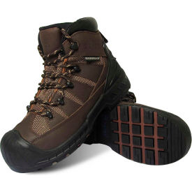 Genuine Grip S Fellas Men's Trekker Composite Toe Puncture Resistant Boots Sz 7.5M Brn