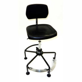 Lds Industries Llc 1010315 ShopSol Industrial Chair with 2-level Footrest - Steel image.