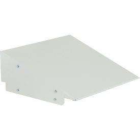 Lyon Workspace Products 7G58301 Lyon® Slope Top Hood For Locker, 12"W x 12"D, Gray, Pack of 1 image.