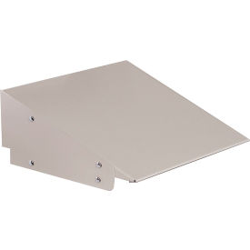 1-Wide Slope Top, 12"W x 12"D, Dove Gray view 2