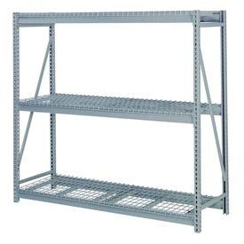 storage bulk racks wire rack decking starter engineered pre lyon duty tier gray heavy waterfall steel extra globalindustrial shelves capacity