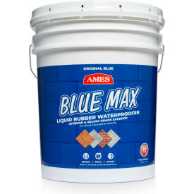 AMES RESEARCH LABORATORIES INC-114249 BMX5RG AMES BLUE MAX Liquid Rubber Waterproofer - Regular Grade 5 Gallon Pail image.