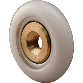 Prime-Line Products Company M 6206 Prime-Line M 6206 Tub Enclosure Rollers, 3/4-Inch Round, Narrow Tire,(Pack of 2) image.