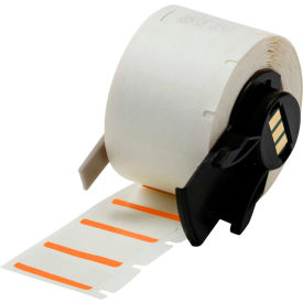 Brady M61-17-494-OR B-494 Color Polyester Labels 0.5 Brady M61-17-494-OR B-494 Color Polyester Labels 0.5