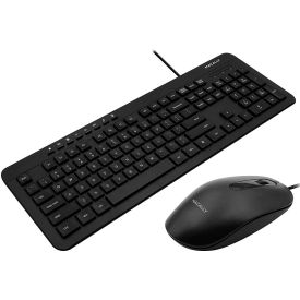 Securityman DDKEYCOMBO Macally Deluxe 112-Key Full Size USB Keyboard & Optical USB Mouse Combo for PC image.