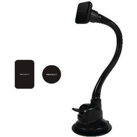 Securityman MGRIPMAGXL Macally 12" Extra Long Magnetic Car Suction Mount for Smartphones image.