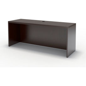 Safco Products ACD7224LDC*** Safco® Aberdeen 72"W Credenza 72"W x 24"D x 29-1/2"H Mocha image.