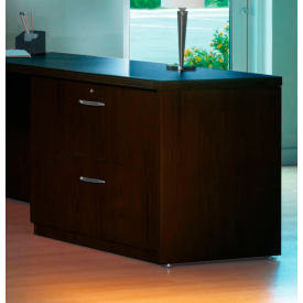 Safco Products ACLF36LDC Safco® Aberdeen Series 36" Credenza Lateral File Mocha image.
