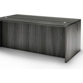 Safco Products ARD7236LGS Safco® Aberdeen 72"W Rectangular Conference Desk 72"W x 36"D x 29-1/2"H Gray Steel image.