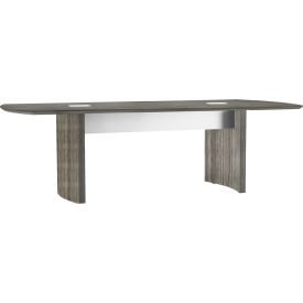 Safco Products MNC10LGS Safco® 10 Conference Table - Gray Steel - Medina Series image.