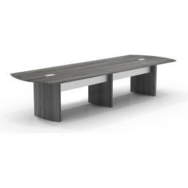 Safco Products MNC12LGS Safco® 12 Conference Table - Gray Steel - Medina Series image.