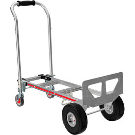 Magliner® Gemini Jr 2-in-1 Convertible Hand Truck with Pneumatic Wheel 1100 lb. Capacity 