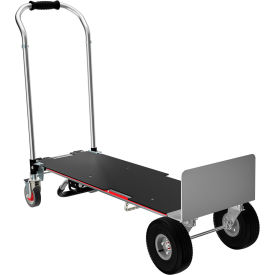 Magliner® Gemini XL 2-in-1 Convertible Hand Truck with Pneumatic Wheel 1300 lb. Capacity 