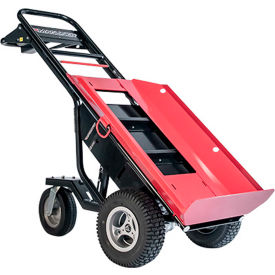 Magline Inc. MHT75AB Magliner® Motorized Hand Truck MHT75AB - Pneumatic Tires and Cylinder Plate - 1000 Lb. Cap. image.
