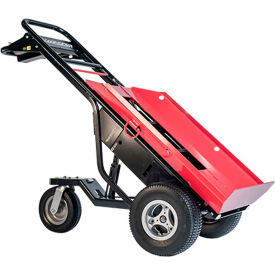 Magline Inc. MHT75BB Magliner® Motorized Hand Truck MHT75BB - Foam Filled Tires and Cylinder Plate - 1000 Lb. Cap. image.