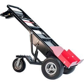 Magline Inc. MHT75BC Magliner® Motorized Hand Truck MHT75BC - Foam Filled Tires and Tent Pole Pusher - 1000 Lb. Cap. image.